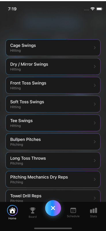 Assign drills to your entire roster in seconds.