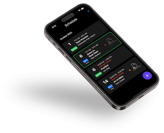 3. Create your game schedule