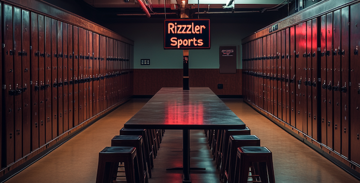 Baseball locker room