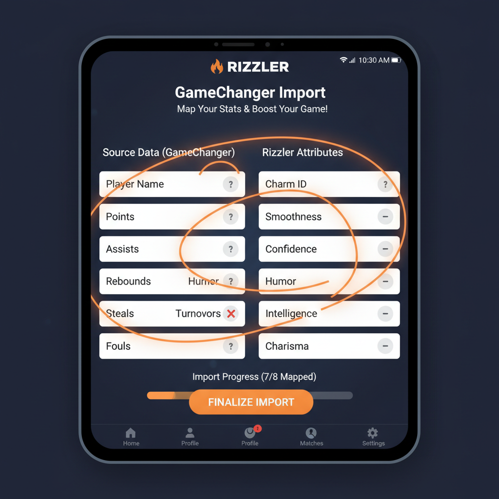 Import Stats from GameChanger into Rizzler