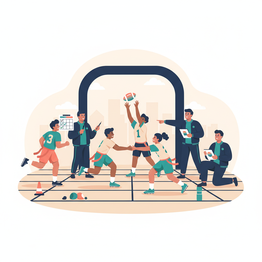 How to Run a Flag Football Tryout: A Coach's Step-by-Step Guide