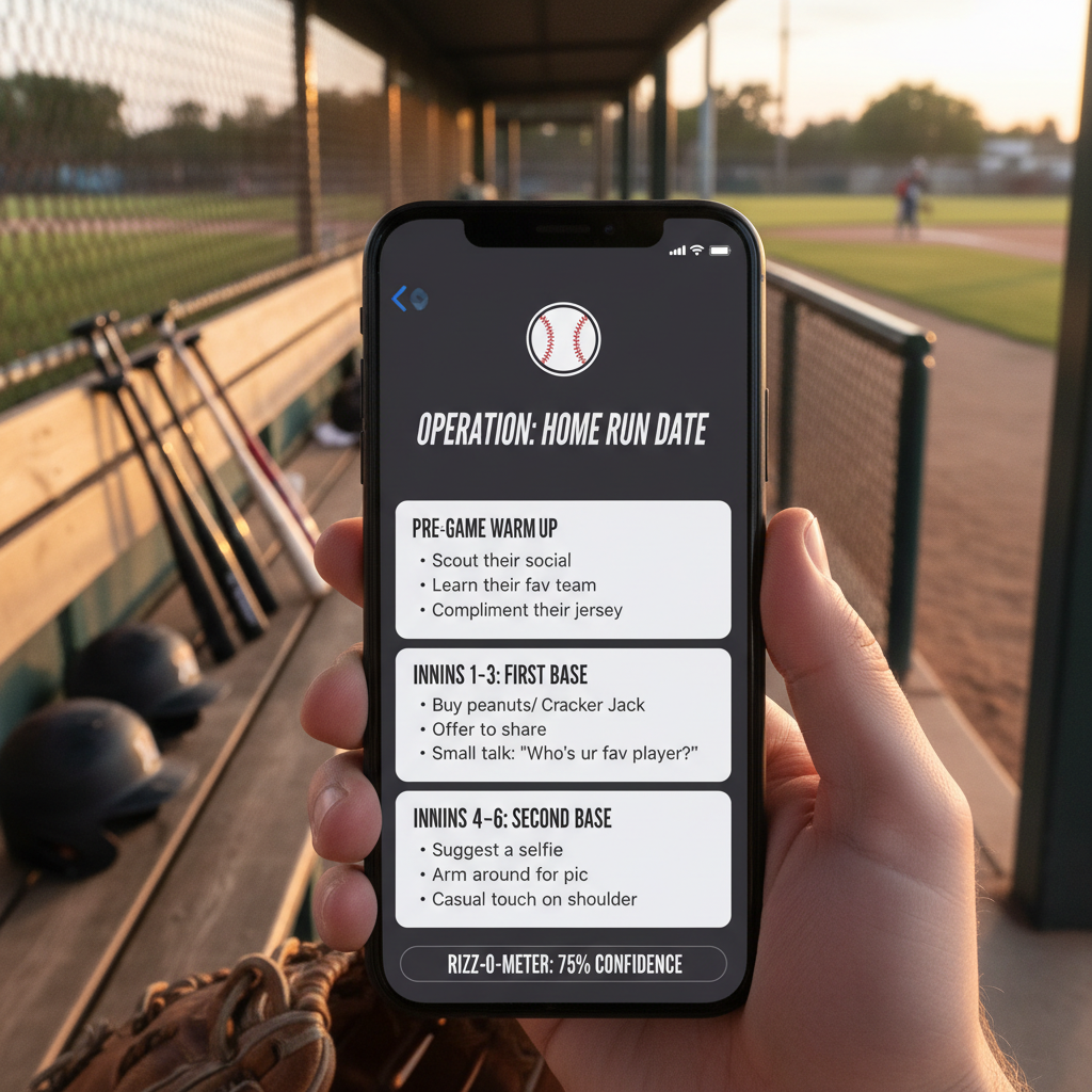 Rizzler iOS App — Coach from the Dugout