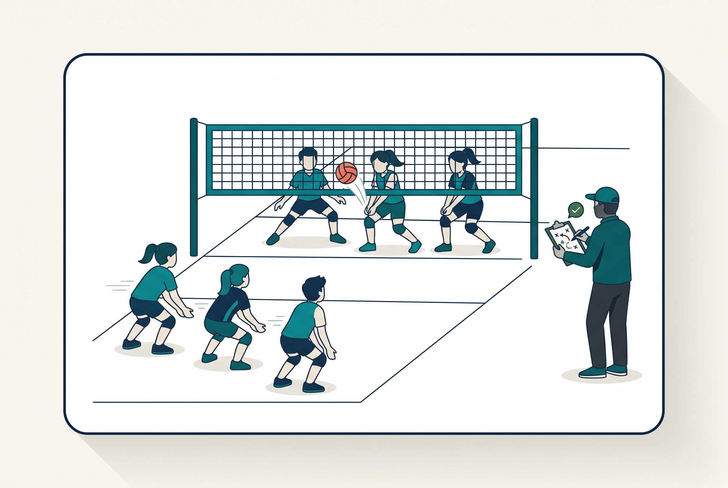 Serve Receive Drills for Volleyball: 7 Team-Level Drills